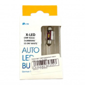 �������� ������������ ���� C5W 31mm X-LED (2*3030SMD) Canbus 12-24V White