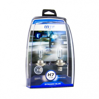 ���������� ����� H7 MTF Light DYNAMIC BLUE 12V